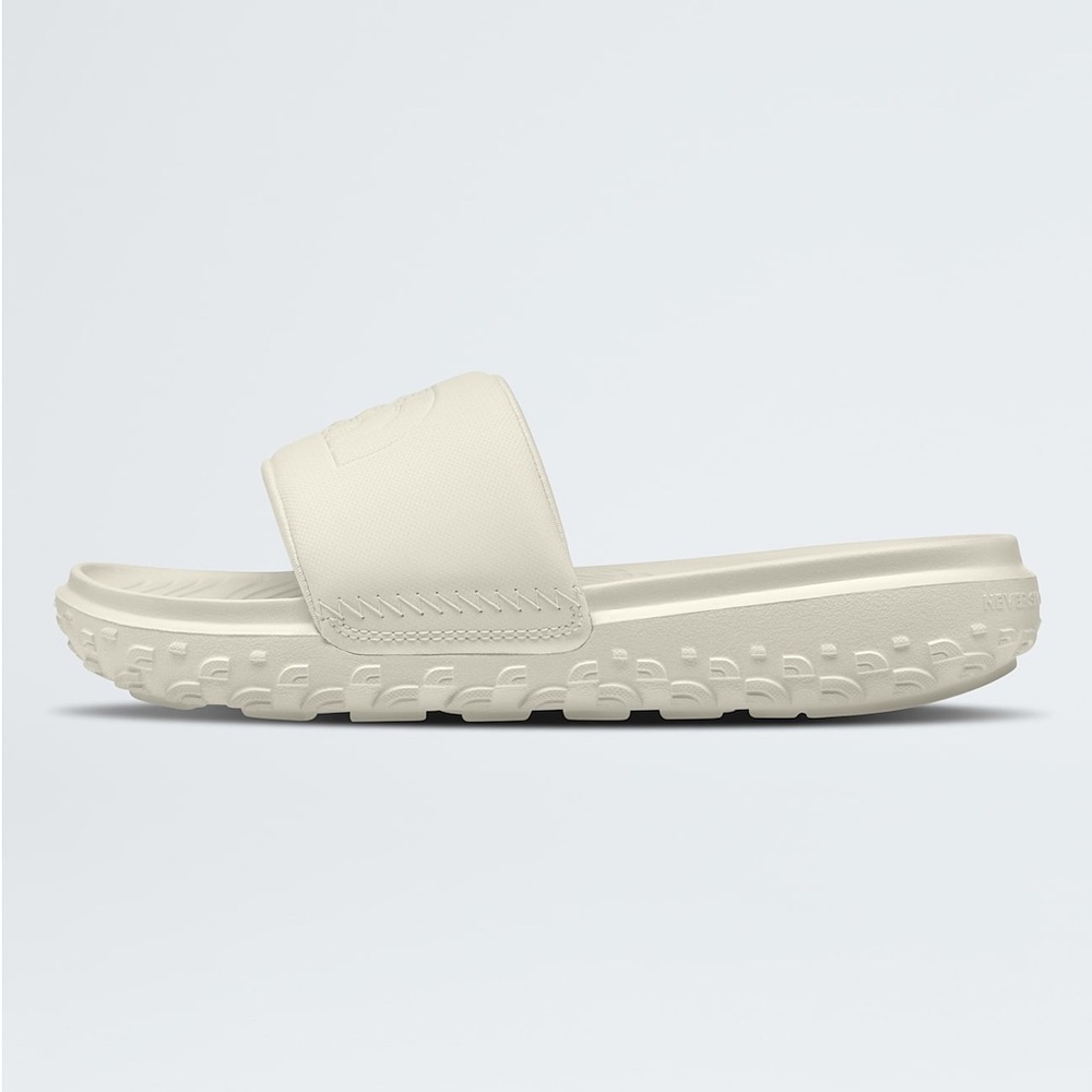 The North Face Women’s Never Stop Cush Slides (White, Size 8)